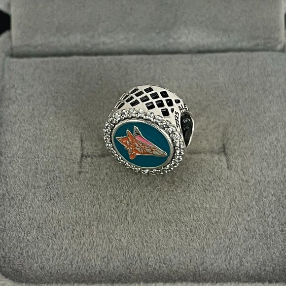 Pandora Turks and Caoicos Islands Charm S925 ALE Pendant Dangle Charm - Picture 2 of 5